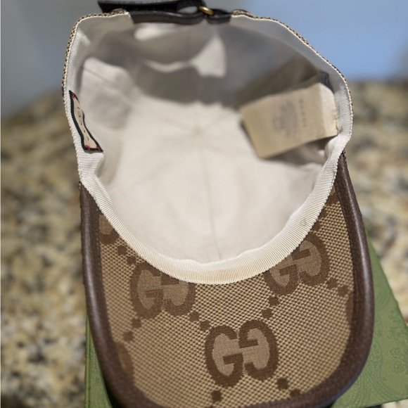 Authentic JUMBO GG CANVAS BASEBALL HAT - Picture 5 of 6